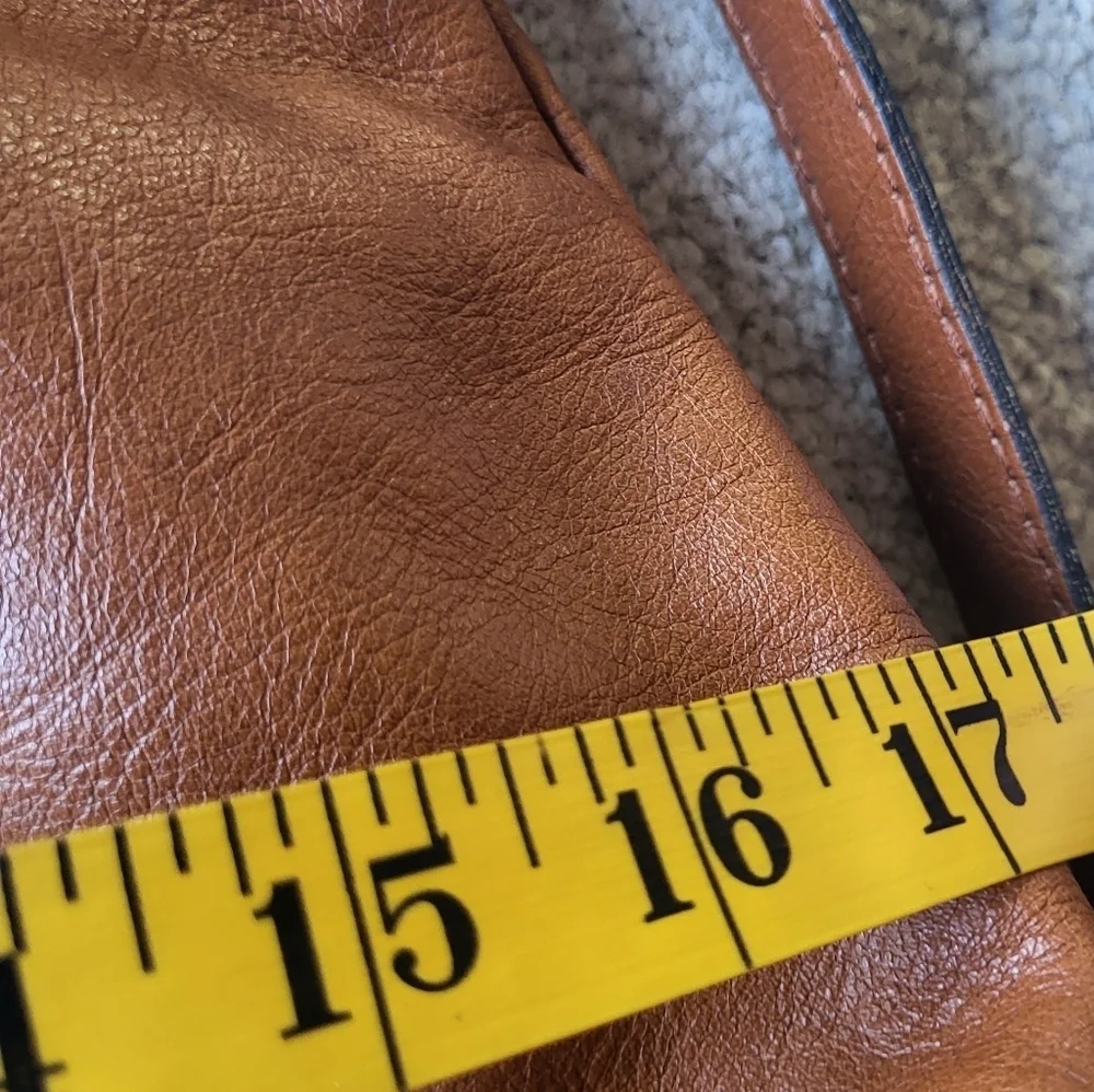 Patrica Nash Brown Leather Handbag With Top Handle or Shoulder Strap